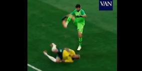 "فيديو" يستحق الاوسكار.. نيمار بطلًا لموجة سخرية واسعة 