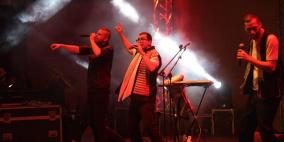 افتتاح مهرجان فلسطين الدولي فرقة 47Soul