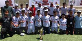 المشروبات الوطنية تقدم الزيّ الرياضي لفريق أكاديمية باريس سان جيرمان الفلسطينية