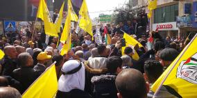 وقفة دعم وإسناد للرئيس محمود عباس في الخليل