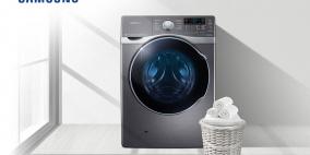 غسالة ونشافة سامسونج إثنين في واحد.. مزيد من المساحة في بيتك