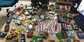 ضبط 1000 حبة منشط جنسي ممنوعة في طولكرم