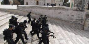 الاحتلال يعتقل حارسا بالمسجد الأقصى