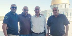 الاحتلال يستدعي رئيس حراس الأقصى للتحقيق