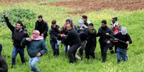 صور.. إصابات برصاص الاحتلال في قرية المغير