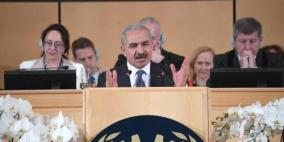 اشتية يطالب "العمل الدولية" بمتابعة أوضاع العمال الفلسطينيين في إسرائيل