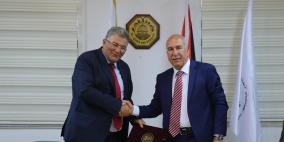 اتحاد الصناعات الانشائية يوقع مذكرة تعاون مع جامعة القدس