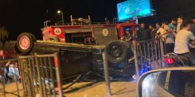 وفاة مواطن ونجله واصابة ثالث بجروح خطيرة في حادث سير مروع