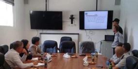 وفد من الوكالة اليابانية للتعاون الدولي يزور مديرية الدفاع المدني في رام الله 