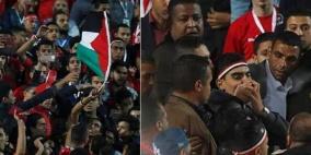 صور وفيديو.. تفاصيل اعتقال مشجع مصري رفع علم فلسطين في القاهرة