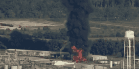 انفجار في مصنع للمواد البتروكيميائية بولاية تكساس الأميركية