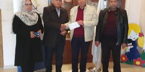 الإسلامي الفلسطيني يدعم مركز الرجاء لرعاية ذوي الاحتياجات الخاصة