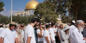جمعيات استيطانية تدعو لاقتحامات واسعة للأقصى غدا