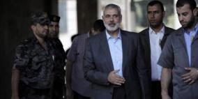 هنية يصل موسكو اليوم ووفد آخر من الحركة يغادر غزة الى القاهرة