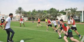 تشافي يلتقي قادة برنامج تمرين من طلبة المدرسة الأمريكية بالدوحة