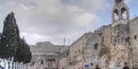 إعادة فتح كنيسة المهد