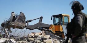 الاحتلال يهدم منزلا في جبل المكبر وبركسا في العيسوية