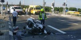 وفاة سائق دراجة نارية بحادث طرق بالداخل