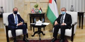 اشتية: مستعدون لمسار سياسي على أسس واضحة وعلى أرضية الشرعية الدولية