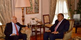 الرجوب يطلع وزير الخارجية المصري على الاتفاق بين فتح وحماس