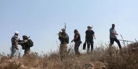 إصابة مواطن إثر اعتداء للمستوطنين على قرية عصيرة القبلية