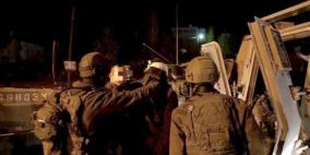 قوات الاحتلال تعتقل 7 مواطنين من الضفة