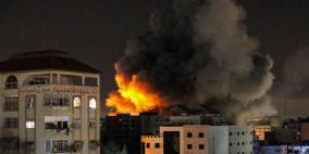 غارات عنيفة على غزة و"الكابينت" يوافق على تكثيف القصف