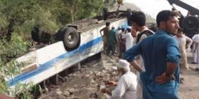 19 قتيلا و50 إصابة في باكستان بحادث طرق