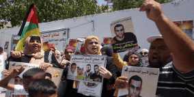 الاحتلال يقمع وقفة اسناد مع الأسرى المضربين في سلفيت