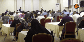 الامتحان التحريري في المسابقة القضائية لتعيين قضاة جدد في المحاكم الشرعية