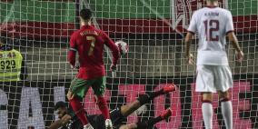 رونالدو يكسر رقما قياسيا جديدا أمام قطر