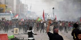 بغداد.. 125 مصابا بمواجهات في "المنطقة الخضراء"