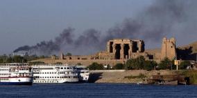 مصر: جنوح باخرة تحمل عشرات السياح في نهر النيل