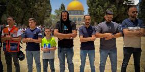 50 ألفا يؤدون صلاة الجمعة في المسجد الأقصى