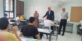 عورتاني يتفقد سير امتحان الثانوية العامة في تربية رام الله والبيرة