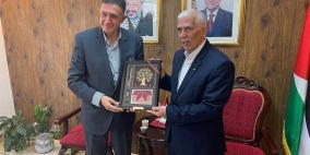 المهندس العُمري والمحافظ حميد يبحثان سبل تعزيز التعاون المشترك