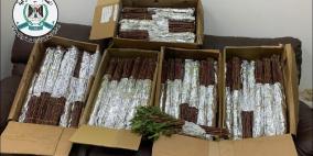 صورة: ضبط 55 كيلوغرام من نبتة "القات المخدر" في نابلس