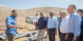 مبادرة "عالأرض" تفتتح مشروع الحصاد المائي في قرية بيت دجن