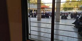 التعليم غزة: تضرر مدرسة جراء العدوان الإسرائيلي الأخير