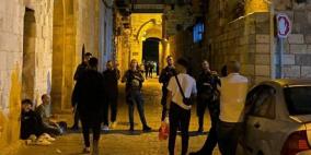 الاحتلال يغلق طريق باب الاسباط بالقدس