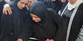 تشييع جثماني الشهيدين البايض ومخالفة