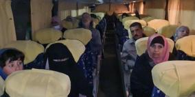 44 مواطناً من ذوي أسرى غزة يزورون أبناءهم في "نفحة"