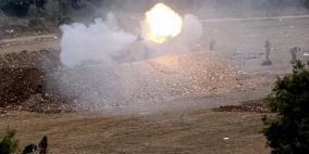 حزب الله يدمر آلية للاحتلال وقصف إسرائيلي جنوبي لبنان