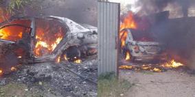 شهيدان وإصابات في قصف استهدف مركبة مدنية في مخيم النصيرات وسط غزة