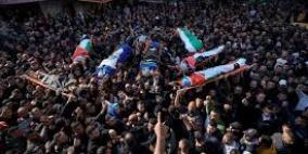 اعلان هويات شهداء جنين