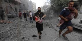 12 شهيدا وعشرات الجرحى في قصف مدرسة تابعة للأونروا في مخيم البريج وسط قطاع غزة