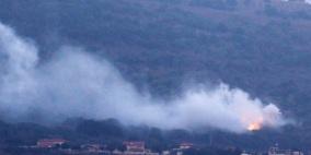 قصف إسرائيلي بالقنابل الفوسفورية على اللبونة في الجنوب اللبناني