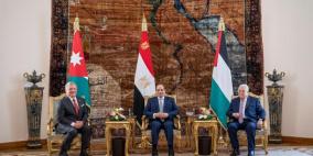 قمة ثلاثية أردنية مصرية فلسطينية غداً في العقبة