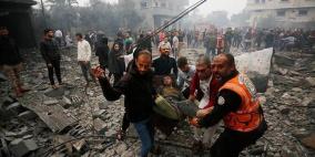 استشهاد مواطن ونجله في غارة للاحتلال على منزل وسط قطاع غزة