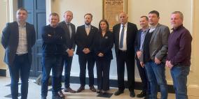 الرجوب يطلع لجنة أصدقاء فلسطين في البرلمان الإيرلندي على اخر التطورات